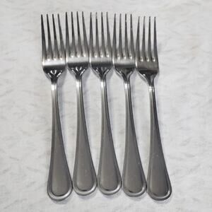 5 Oneida Levi Stainless Steel Dinner Knives 8 1/4" Vietnam